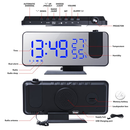 LED Digital Projection Clock